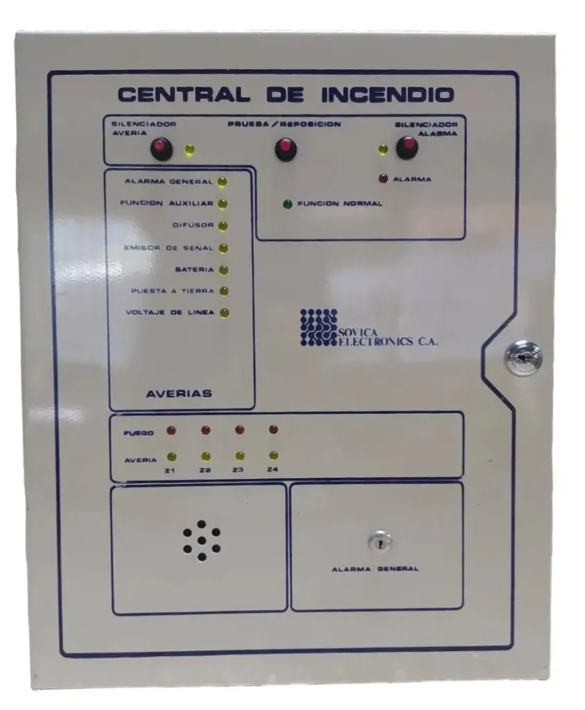 CENTRAL INCENDIO SOVICA Z4