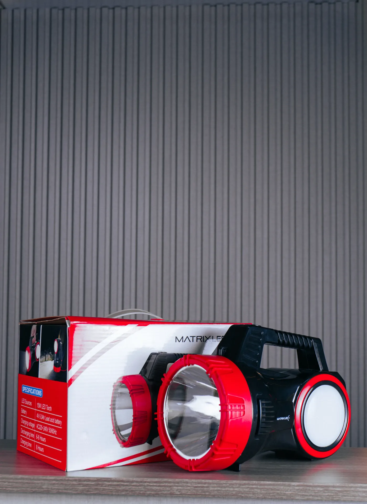 [21L] LINTERNA DE EMERGENCIA 10W BAT-4V 6AH